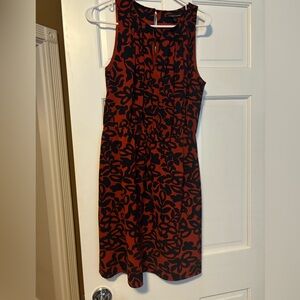Rust dress from stitch fix